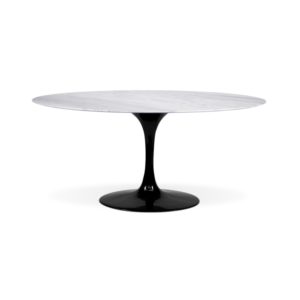 Mesa Saarinen Espirito Santo Redonda 107 Cm Preta